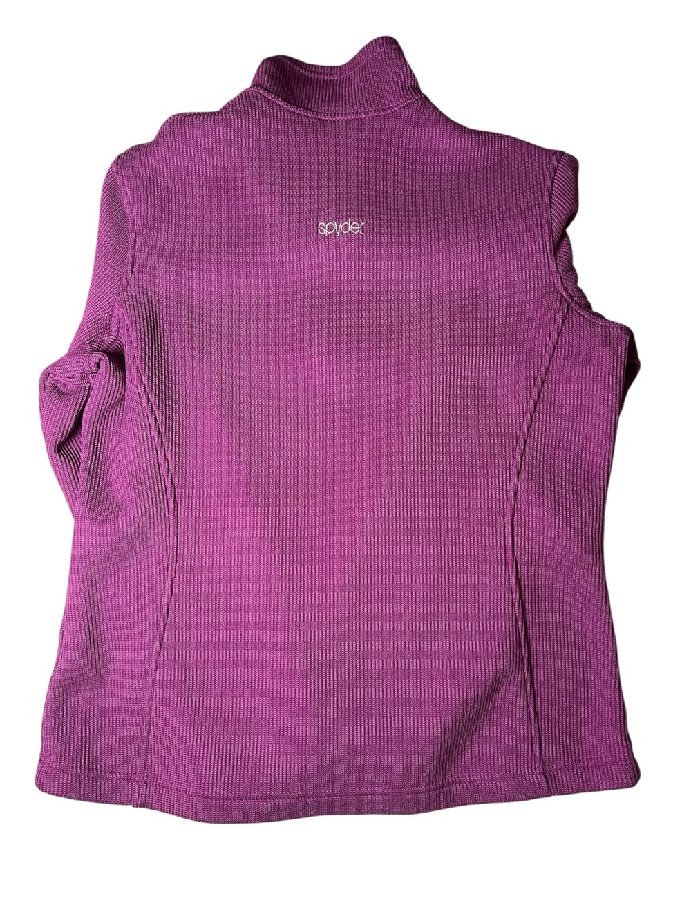 Spyder Purple Valor Half Zip Core Sweater Size XL - Picture 4 of 8